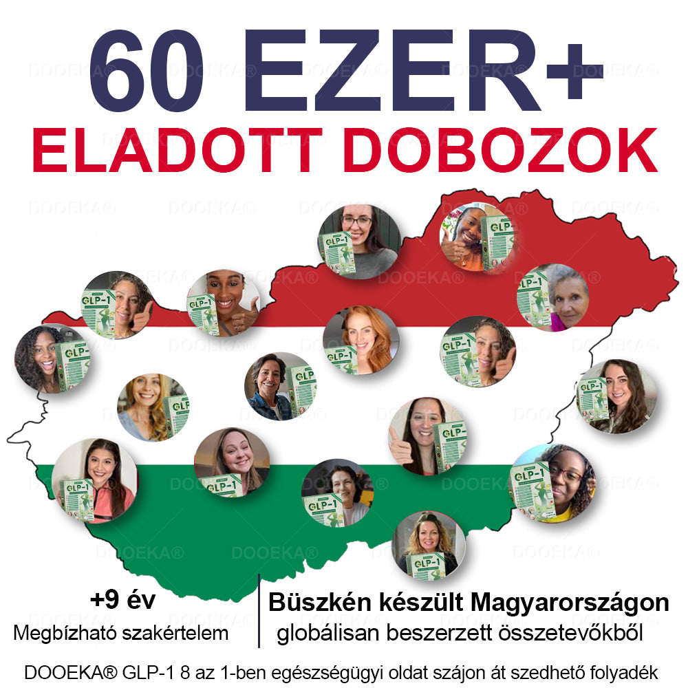 🎁 DOOEKA® GLP-1 8 az 1-ben Fit & Vital Szájon át szedhető oldat – 👨⚕️ Napi egyszer, 7 nap alatt látható változás / Elhízás, szív- és érrendszeri egészség, cukorbetegség, alvási apnoe, bélrendszer egészsége, ízületi problémák és még sok más esetén🎁