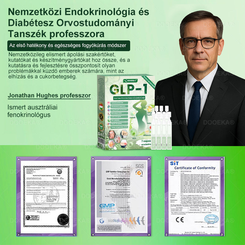 🎁 DOOEKA® GLP-1 8 az 1-ben Fit & Vital Szájon át szedhető oldat – 👨‍⚕️ Napi egyszer, 7 nap alatt látható változás / Elhízás, szív- és érrendszeri egészség, cukorbetegség, alvási apnoe, bélrendszer egészsége, ízületi problémák és még sok más esetén🎁